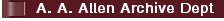 A. A. Allen Archive Dept