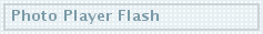Photo Player Flash
